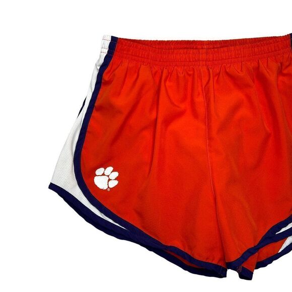 Nike Dri-Fit Shorts Womens Size Small Orange Clemson Tigers Tempo Running Shorts - Picture 4 of 10
